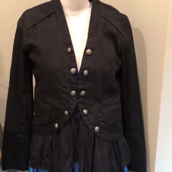 JOLT Black cotton jacket size M​​ - Picture 3 of 6